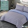 Novo outono e inverno engrossado escovado colcha capa tecido de algodão xadrez de espessura média fabricante de tecido de cama larga