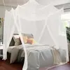 Mosquitero Blanco Portátil Simple Cuadrado Personalizado para Uso en Interiores con Doble Puerta para Prevenir Mosquitos y Moscas