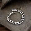 Pulsera Amarilla Dzambala Artística Personalizada de Nuevo Estilo para Hombres, Texturizada Lisa Rugosa Audaz Clásica Punk, Regalo para Amigos