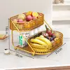 Plato de Frutas Rojas, Artículos para Bodas, Plato Especial de Dulces para Boda para Mesa de Café de Sala de Estar, Elegante, Exquisito y de Aspecto de Alta Gama, Cesta de Frutas para Adornos de Compromiso