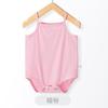 Fular portabebés modal para bebé, ropa de verano, sombreros triangulares finos, ropa de una pieza para niños y niñas, ropa elástica de escalada para bebé