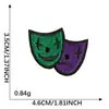 Em Estoque Mais Vendidos Série de Palhaços Desenho Animado Bordados em Computador Patches de Bordado DIY Bolsas Roupas Acessórios Patches de Tecido