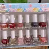 Explosiones esmalte de uñas esmalte de uñas con lentejuelas de colores suministros de maquillaje de uñas tienda de dos yuanes tres yuanes suministro