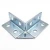 Accesorios para soportes antisísmicos, manguera en forma de U y P, base sin soldadura, protector de esquina de ocho agujeros, nervio de refuerzo, soporte de pared para reparación de automóviles, conexión de bisagra AB