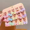 Ligas para el cabello con conchas y estrellas de mar estilo océano fresco para niñas, alta elasticidad, suaves con el cabello, lindas y versátiles, pequeñas ligas para bebés