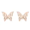 Nuevos Pendientes de Acero Inoxidable Mariposa Corta-Insectos Primavera 2026, Múltiples Estilos, Pendientes Semanales, Regalo Versátil para Niñas