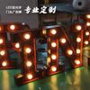 Letreros, Letras Mini Retroiluminadas con Borde Iluminado, Letras de Caja de Luz Acrílica, Letras Iluminadas Hechas a Medida