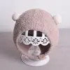 Toucas para Bebê para Outono e Inverno, Fofas e Super Adoráveis, Quentes e com Proteção para as Orelhas de Pelúcia para Meninos e Meninas, Cor Sólida com Design Moderno