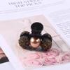 Pinza para el pelo con forma de chal suave para otoño e invierno, accesible, de lujo, con cuentas de concha y circonita, para flequillo, para cola de caballo alta, elegante, accesorios para el cabello