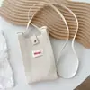 Bolsa Pequeña de Punto Color Sólido Estilo Ins Nicho 2026 Nueva Versión Coreana Bolso Cruzado Simple Mini para Viajes Diarios Teléfono y Billetera