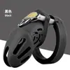 FRRK114 cadeado de castidade de silicone cadeado de pênis masculino cb lock gaiola de pênis de castidade brinquedo adereços divertidos