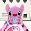 Linda Bolsa de Almacenamiento de Silicona de Celebridad de Internet Stitch, Monedero de Moda Trendy, Bolso Cruzado de Dibujos Animados de Anime, Bolso Pequeño Elegante