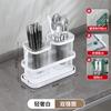 Soporte de Pared para Cuchillos de Cocina Estante de Almacenamiento Soporte de Encimera para Palillos Caja de Almacenamiento para Palillos y Cucharas Organizador de Cuchillos Solución de Almacenamiento