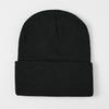 [En stock] Gorro de punto de talla grande con logotipo personalizado más vendido transfronterizo, tendencia europea y americana, cálido para exteriores, gorro frío