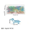 Clips de papel con formas creativas, clips de papel de dibujos animados coloridos, papelería metálica de oficina, uso para estudiantes, en caja