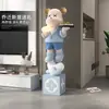 Alemanha 2026 Novo Modelo Fabricante Urso Violento De Chão Grande Enfeites Acessórios para Casa Sala de Estar Gabinete de TV Mesa Lateral de Sofá Quarto