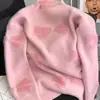 Suéter de Cuello Redondo con Bordado Floral para Mujer Otoño Invierno 2026 Estilo Coreano Nuevo Moderno Elegante Conjunto de Tejido 3D