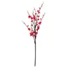 Flores Artificiales de Flor de Ciruelo, Ramos de Flores Falsas, Decoración de Escena de Boda, Arreglos Florales, Flores de Seda, Decoraciones de Flores Falsas, Venta al por Mayor de Fabricantes