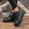 Venta Caliente Transfronteriza Zapatos de Algodón Engrosados con Felpa Invierno Estilo Mujer para Edad Media y Mayores Suela Suave Antideslizantes Cálidos Botas de Nieve Dropshipping