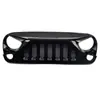 Fornecendo Grelha Frontal Jk Wrangler Angry Terceira Geração de Alta Qualidade, Grelha Frontal Modificada, Preto de Alto Brilho