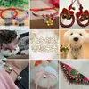 Cascabeles de cobre de colores, cascabeles de Navidad, cascabeles pequeños para perros de mascota, colgantes hechos a mano para manualidades, accesorios pequeños, venta al por mayor