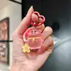 Llavero Luminoso Estéreo Lindo Cerdo Estrella Ins Mochila Escolar Dibujo Animado Regalo Colgante Chica Dulce Venta al por Mayor