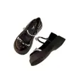 Nuevos Zapatos Mary Jane de Moda Franceses con Lazo para Mujer Otoño 2026, Mocasines de Suela Gruesa, Zapatos de Cuero Estilo JK