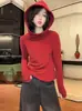 Nueva Moda Europea de Primavera para Mujer Sudadera con Capucha Casual de Terciopelo Doble Cara Sudadera con Capucha Adelgazante Ajuste Delgado