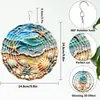 Amazon Sino dos Ventos Rotativo 3D Pendurado Decoração de Jardim Exterior Varanda de Casa Sino dos Ventos de PVC Ornamento Pendurado de Jardim