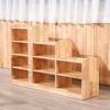 Gabinete para Mochilas de Jardín de Infancia, Gabinete de Juguetes de Madera Maciza, Gabinete de Material Didáctico Montessori, Gabinete de Esquina, Estante de Almacenamiento para Niños, Mesa Móvil de Arte