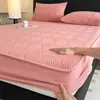 2026 Novo Lençol de Cama de Leite para Todas as Estações Capa de Cama Protetor de Colchão Acolchoado Espesso Cobertura Completa Impermeável à Prova de Urina