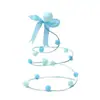 Nueva Decoración Creativa para Pastel de Nube Blanca Nube Multicolor Globo Aerostático Tarjeta para Pastel Decoración de Fiesta