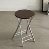 Silla Plegable, Silla de Comedor para el Hogar, Silla Simple, Silla de Respaldo para Ocio, Taburete para Dormitorio, Silla para Balcón, Pista Redonda Portátil para Adultos