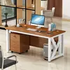 Mesa de computador para casa, mesa para funcionários, mesa de escritório, mesa dupla para gerente, mesa de escritório, mesa de estudo, mesa de escrita estilosa