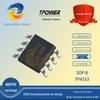TP4333 SOP8 Day Source 5V1A carga e descarga dois em um indicador 2LED chip de solução de energia móvel
