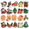 Accesorios de Cuentas para Bolígrafos Temática Navideña Figuras de Papá Noel y Árbol de Navidad Cuentas de Goma Suave Accesorios para Decoración de Bolígrafos DIY Venta al por Mayor