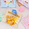 Bolsa con cierre hermético de dibujos animados personalizada Yin y Yang Transparente Bolsa de empaque para pulseras de joyería Niños lindos Regalo para niños Bolsa de sellado de plástico