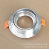 HB-producción y ventas Carcasa de lámpara de techo de aluminio de alto brillo GU10 Portalámparas MR16 para focos de doble pinza cepillada GU5.3
