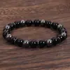 Pulsera de cuentas de amatista natural y ojo de tigre Youjia Jewelry para hombre, pulsera retro de cuentas redondas, suministro transfronterizo, joyería hecha a mano al por mayor