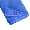 Toalla de Limpieza para Coche de Lana Alta y Baja Microfibra Absorbente Secado Rápido Trapo de Limpieza Toalla Cuadrada Engrosada Toalla de Lavado de Autos Transfronteriza