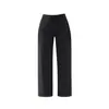 Pantalones de Yoga Deportivos de Pierna Ancha para Mujer Cintura Media-Alta Serie Casual Adelgazante Pantalones Rectos Americanos