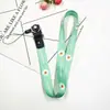 Lanyard para Teléfono Móvil Nuevo 2020 Material de Poliéster Transferencia de Calor Margarita Cuerda Ancha Estilos Largo y Corto Desmontables Listos para la Venta