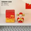Estilo Chinês Guan Gong e Cinco Deuses da Riqueza Estatuetas Decoração de Mesa de Escritório Enfeites de Carro Venda por Atacado