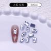 Diamantes de Joyería para Arte de Uñas con Forma Especial de Fondo Plano Blanco al Por Mayor Diamante de Corazón de Vidrio Diamante Gota de Agua Pedrería Accesorios para Uñas Usables DIY