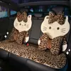 Cojín para asiento de coche personalizado por el fabricante, diseño moderno y lindo de gato, almohadilla cálida y afelpada para asiento de coche, funda de asiento de coche de alta gama