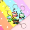 Periférico de Juego Transfronterizo Llavero Creativo Decoración Llavero de Mochila de Goma Suave PVC Accesorios Regalo Venta al por Mayor