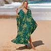 Jaqueta Cobre-Biquíni Europeu e Americano de Viscose Transfronteiriça Roupa Externa para Fato de Banho de Águas Termais Saia de Praia à Beira-Mar Xale de Fato de Banho para Mulheres