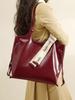 Bolsas de Design de Nicho 2025 Nova Bolsa de Ombro Estampada da Moda de Alta Qualidade para o Dia a Dia Bolsa Tote Versátil de Grande Capacidade