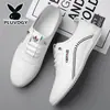 [Piel genuina] Zapatos de piel para hombre 2023 nuevos transpirables desodorantes blancos casuales suela suave superficie suave zapatos de piel para hombre