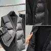 Elegante Jaqueta Colete Preta com Decote V para Mulheres, Moda Coreana, Estilosa, Rejuvenescedora, Colete Retrô, Casaco de Algodão Puffer